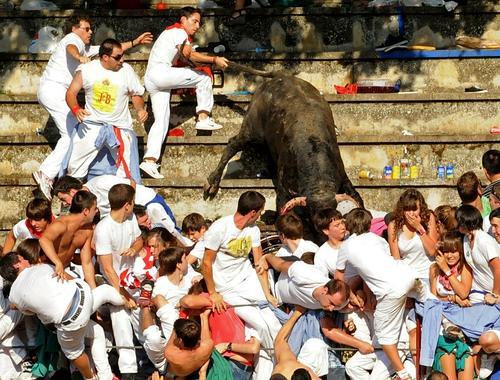 toro volador de tafalla